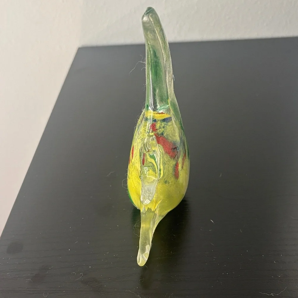 Colorful Glass Fish Figurine
